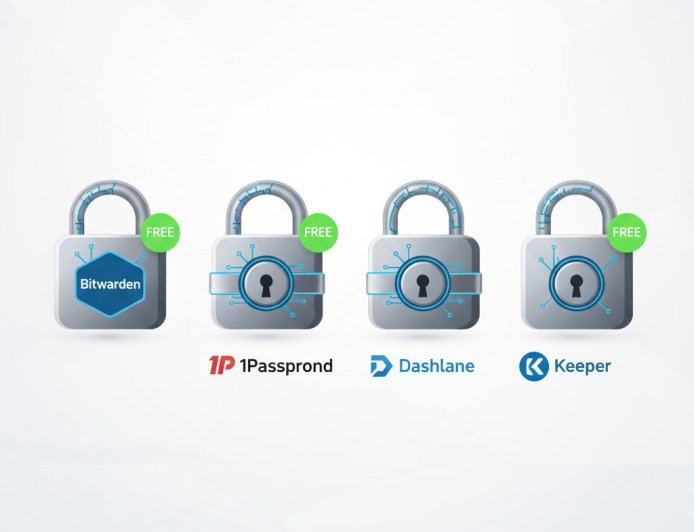 Best Free Password Managers Compared (2025): Secure, Simple & Truly Free
